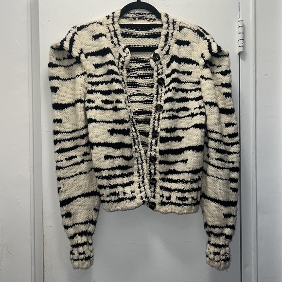 Ulla Johnson one of a kind printed sweater